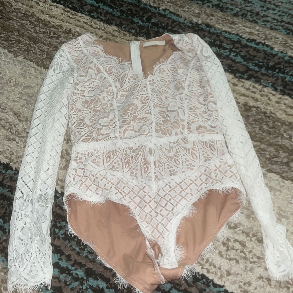 Lacey bodysuit like new